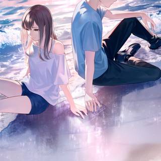 iPhone couples wallpaper