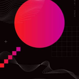 Phone futuristic wallpaper