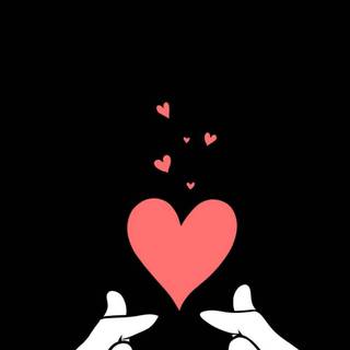 Phone heart wallpaper