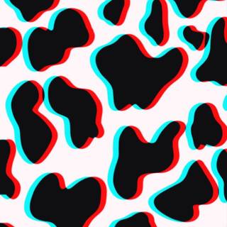 Cow print phone wallpaper