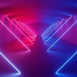 Neon lights phone wallpaper