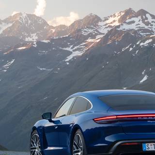 Porsche Taycan 4k iPhone wallpaper