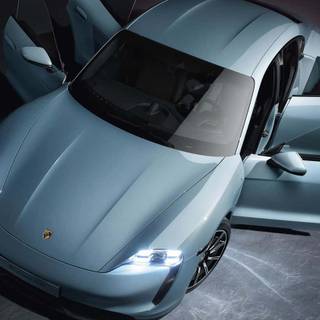 Porsche Taycan 4k iPhone wallpaper