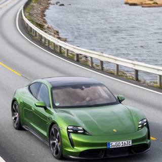 Porsche Taycan 4k iPhone wallpaper