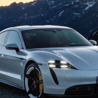 Porsche Taycan 4k iPhone wallpaper