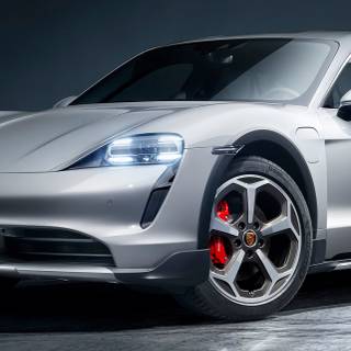 Porsche Taycan 4k iPhone wallpaper