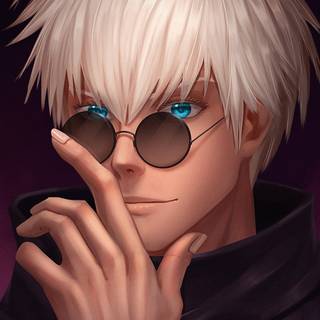 Smart anime boy wallpaper