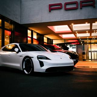 Porsche Taycan 4k iPhone wallpaper