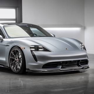 Porsche Taycan 4k iPhone wallpaper