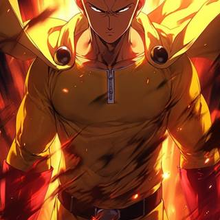 Saitama mobile wallpaper