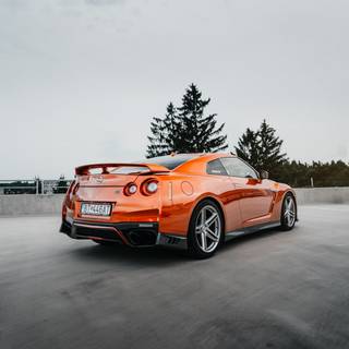 Nissan GTR R35 4k phone wallpaper