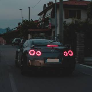 Nissan GTR R35 4k phone wallpaper