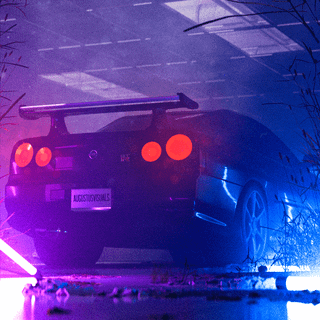 Nissan Skyline R34 4k phone wallpaper