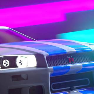 Nissan Skyline R34 4k phone wallpaper