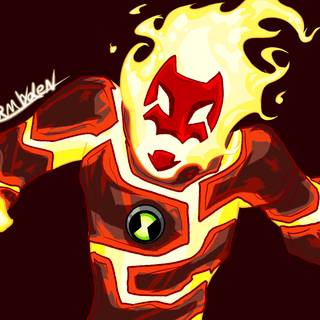 Heatblast desktop wallpaper