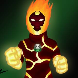 Heatblast desktop wallpaper