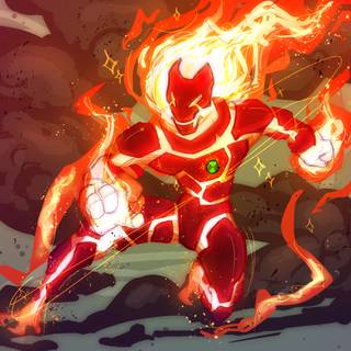 Heatblast desktop wallpaper