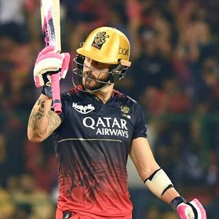 Faf Du Plessis RCB wallpaper