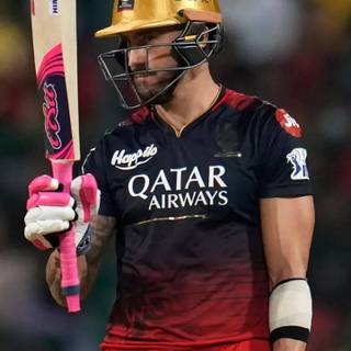 Faf Du Plessis RCB wallpaper
