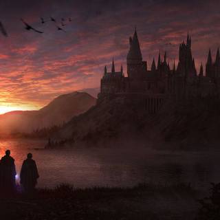 Hogwarts laptop wallpaper
