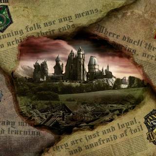 Hogwarts laptop wallpaper