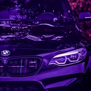 BMW purple wallpaper