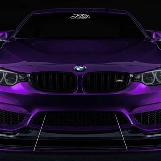 BMW purple wallpaper