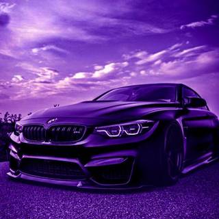 BMW purple wallpaper