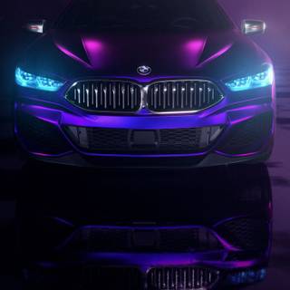BMW purple wallpaper