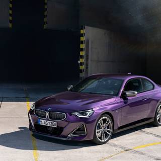 BMW purple wallpaper