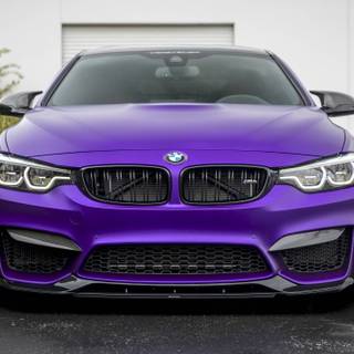 BMW purple wallpaper