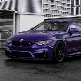 BMW purple wallpaper