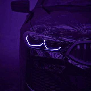 BMW purple wallpaper