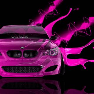 BMW purple wallpaper