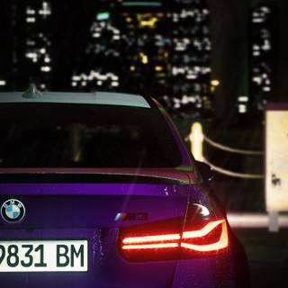 BMW purple wallpaper