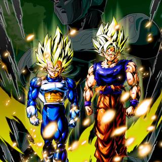 Vegeta Super Saiyan God 4k phone wallpaper