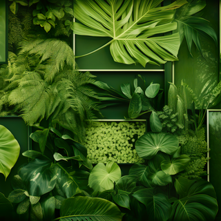 Green desktop aesthetic wallpaper
