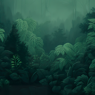 Green desktop aesthetic wallpaper