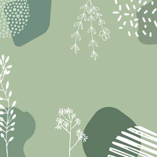 Green desktop aesthetic wallpaper