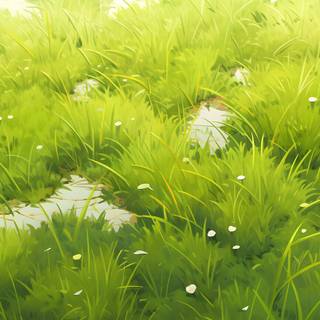 Green desktop aesthetic wallpaper