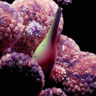 Dark 3D HD iPhone wallpaper