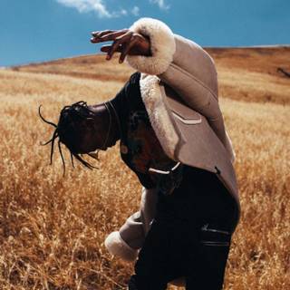 Travis Scott logo desktop wallpaper