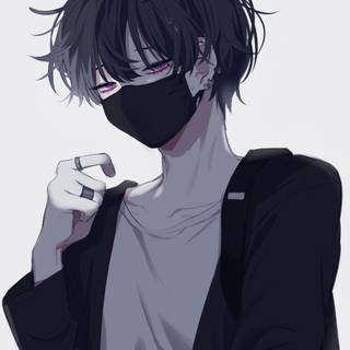 Smart anime boy wallpaper