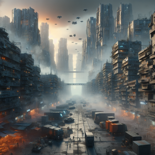 Dystopian 4k wallpaper