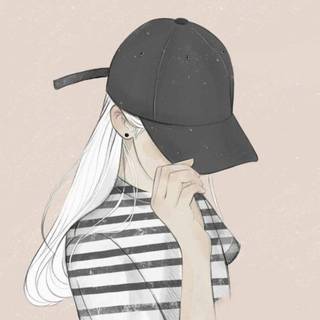 Cute girl aesthetic wallpaper