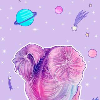 Cute girl aesthetic wallpaper