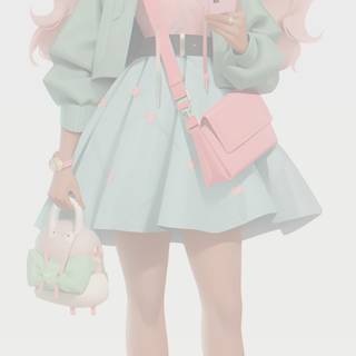 Cute girl aesthetic wallpaper