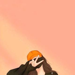 Cute girl aesthetic wallpaper