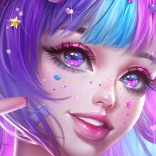 Cute girl aesthetic wallpaper