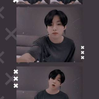 Jungkook aesthetic iPad wallpaper
